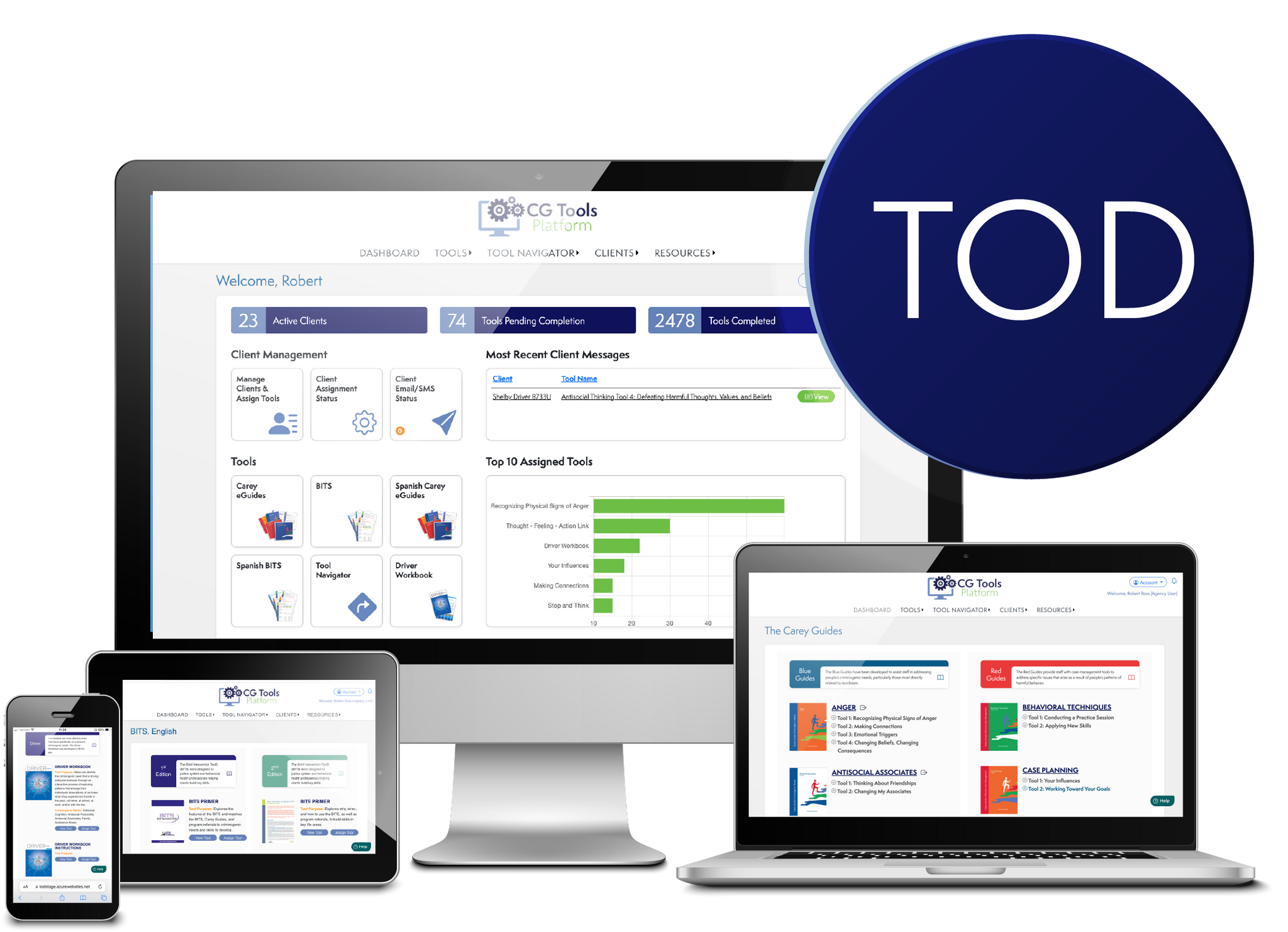 Tools on Devices (TOD) Subscription Carey Group